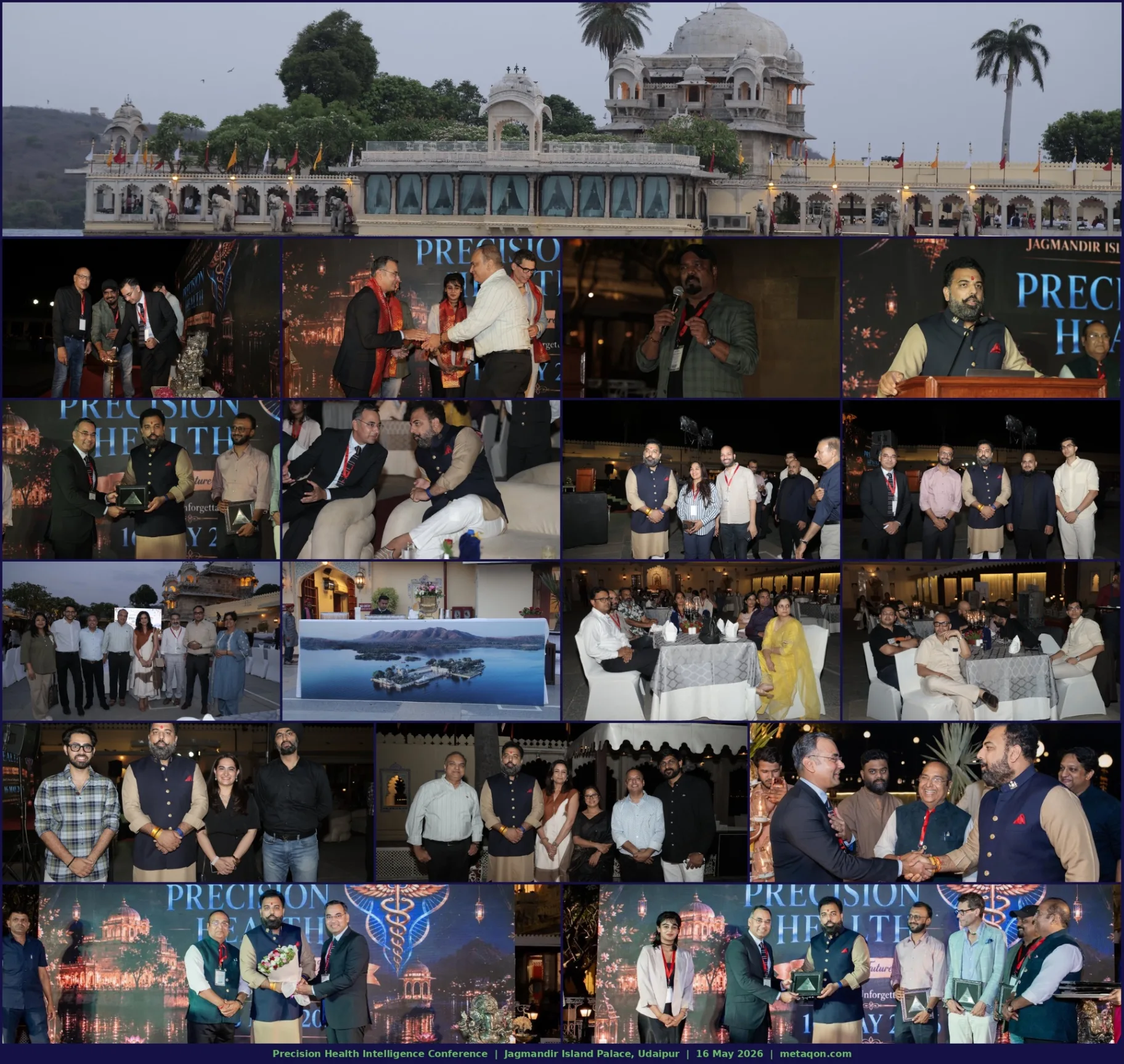 MetaQon's international seminar at Jagmandir Island Palace, Udaipur